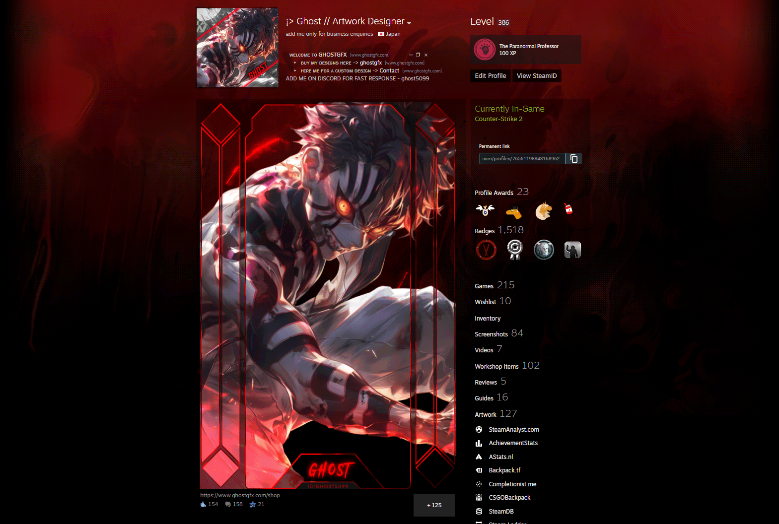 Akaza | Demon Slayer Steam Artwork by ghost5099 on DeviantArt