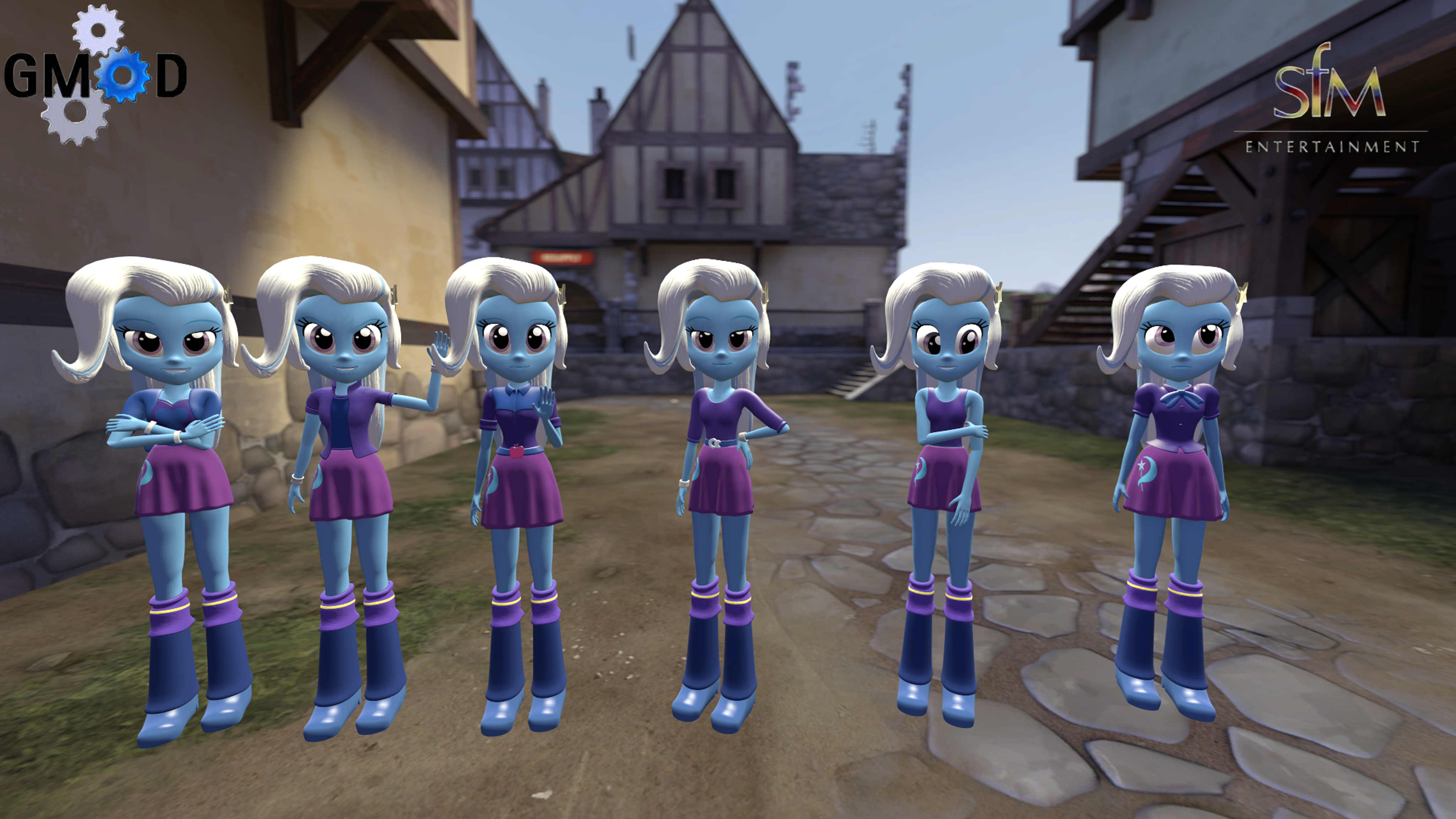 [DL] Trixie suits pack