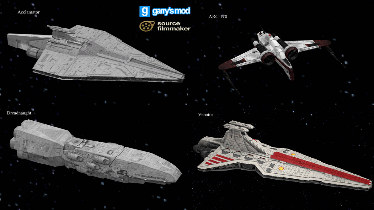 [DL] Star Wars EAW RE Republic Ships (Props) by Stefano96 on DeviantArt