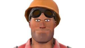 Happy Goggleless Engineer