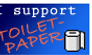 I support toilet paper