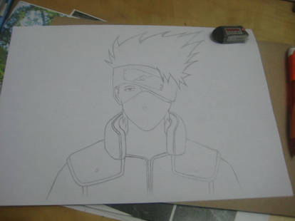 Kakashi Hatake- Lineart