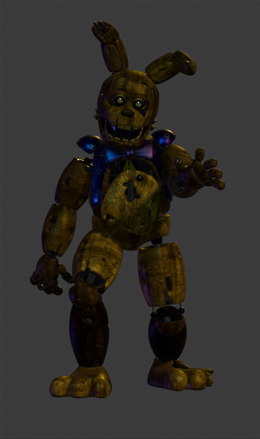 Broken Spring Animation Broken Spring Bonnie render by AndreCaKKe on DeviantArt