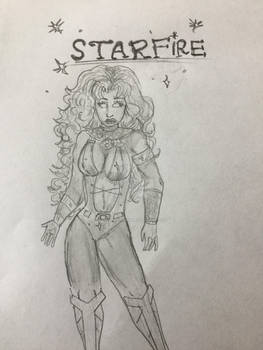 Starfire(The New Teen Titans) Fanart