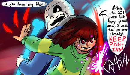 Chara and Sans alliance?? Find out more at 11