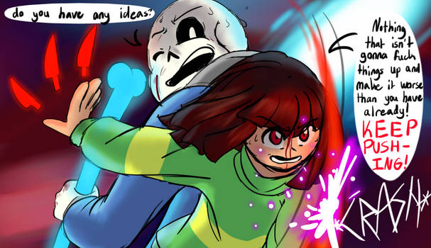 Chara and Sans alliance?? Find out more at 11