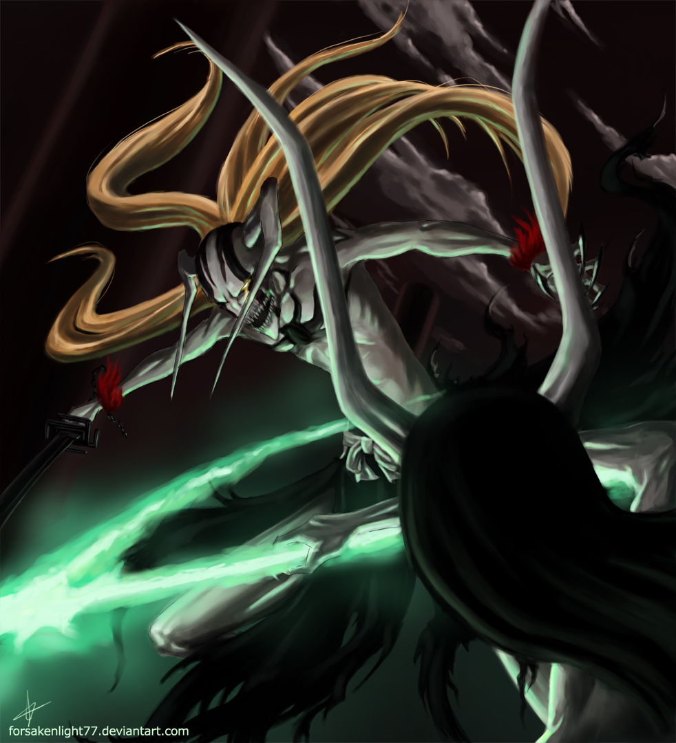 Ichigo Vs Ulquiorra - Vasto Lorde in Las Noches by Rashend on DeviantArt