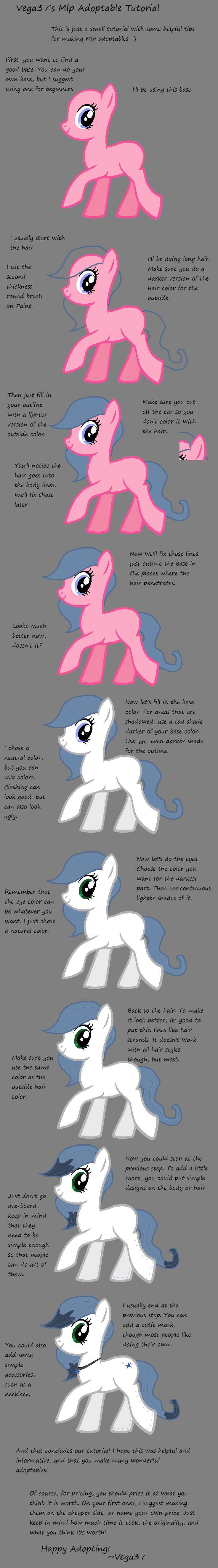 My Little Pony Adoptable Tutorial