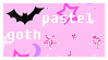 Pastel Goth Glittery Stamp F2U (Reupload)