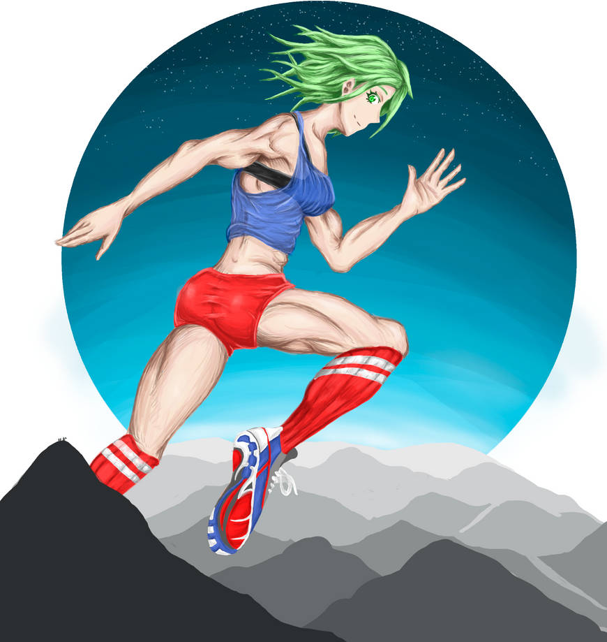 Deviantart Front View Running Running Is Great For Your Health Cover by Vespart on DeviantArt