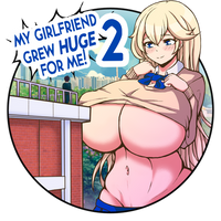 My Girlfriend Grew Huge for Me! 2 - cover