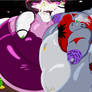 The Fight For The Last Slice (Color)