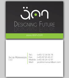 aon Business Card