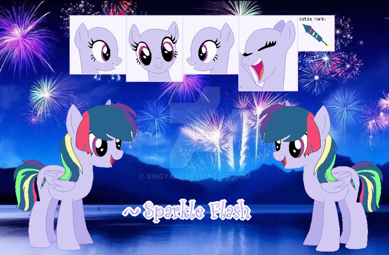 Sparkle Flash - Reference sheet by Xingyaru on DeviantArt