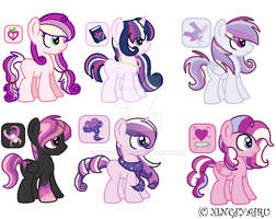 CLOSED- Cadance X Mane 6 Shipping adopts