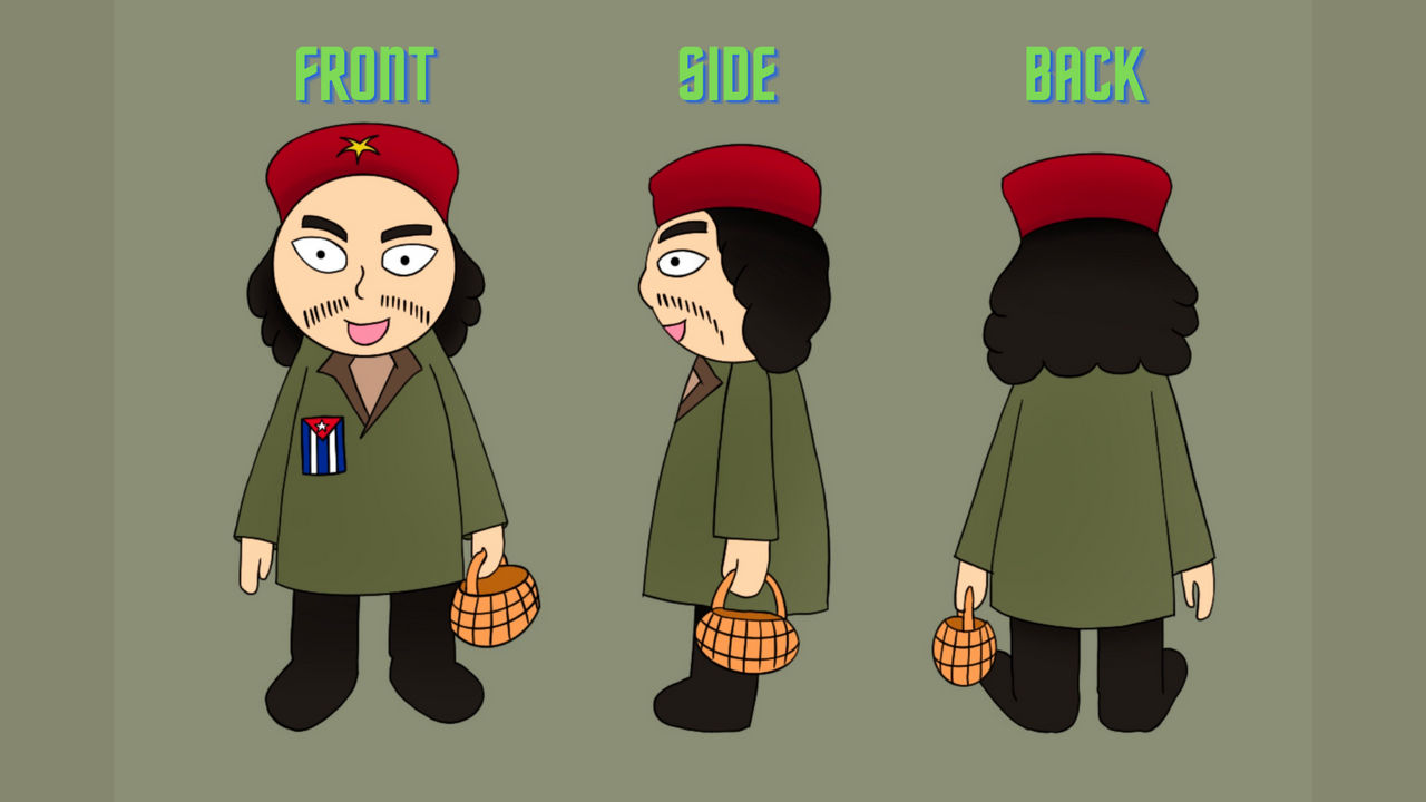 Mascot design sheet Che guevara by NawaphanArt on DeviantArt