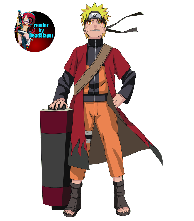 naruto sennin mode render