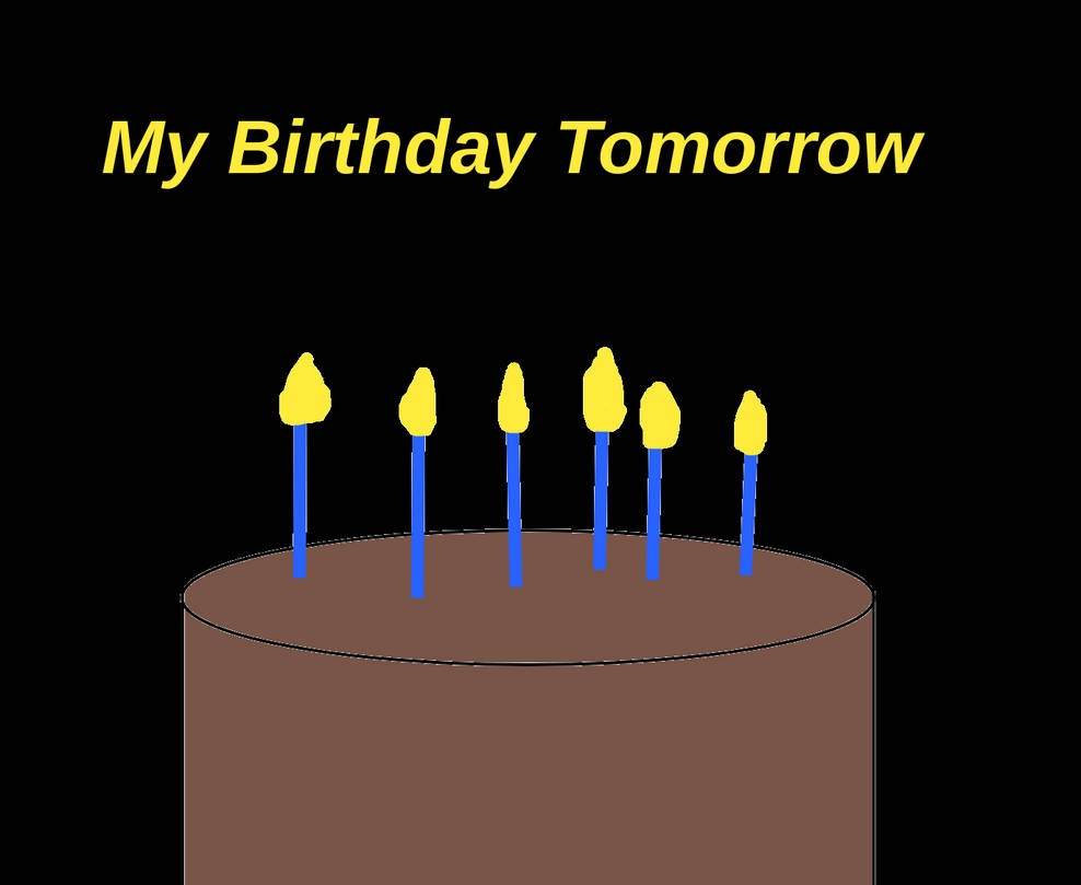 I'm Get Ready For My Birthday Tomorrow by sebashton on DeviantArt
