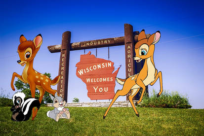 Bambi and His Friends Travel to Wisconsin