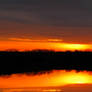 Amazing Lake Ablaze