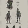 Goblin character concept sheet