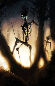 Sentinels of the Old Woods