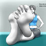 Wii Fit Trainer's Stinky Feet