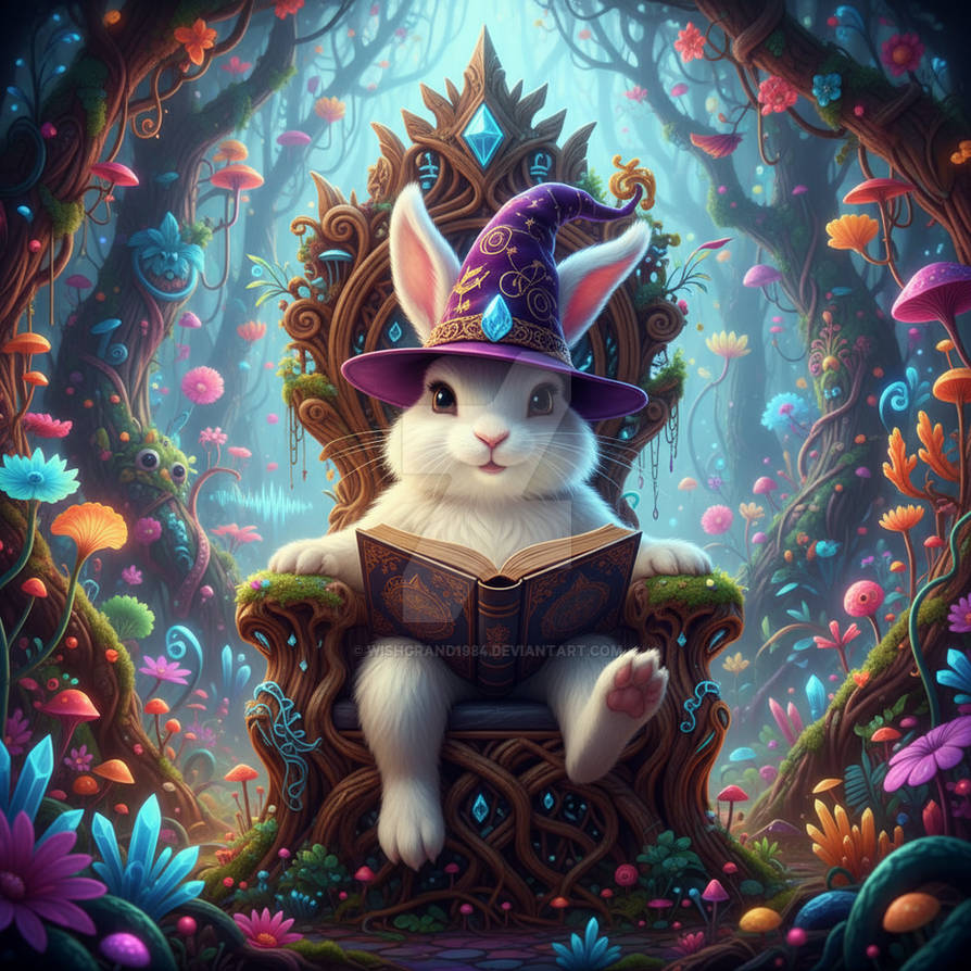 Magic Rabbit Fantasy Bunny magic by Wishgrand1984 on DeviantArt