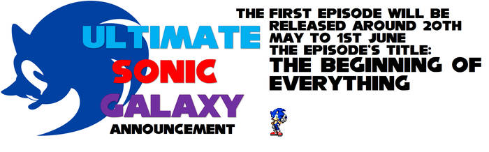 Ultimate Sonic Galaxy 1st Announcement