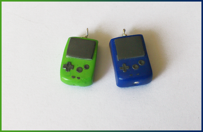 Game Boy color charms