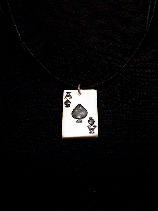 Ace of Spades necklace