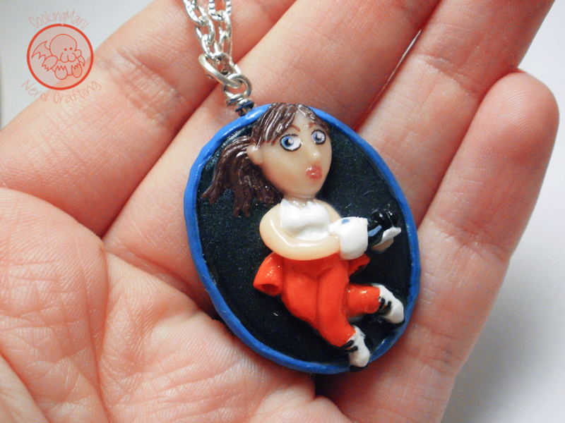 Chell Necklace from Portal