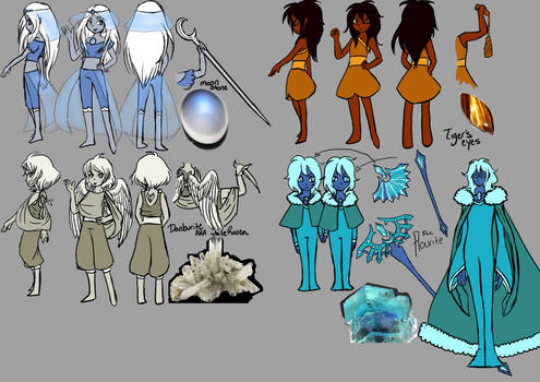 Coloured Gemsonas