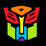 Rainbow Autobot Symbol