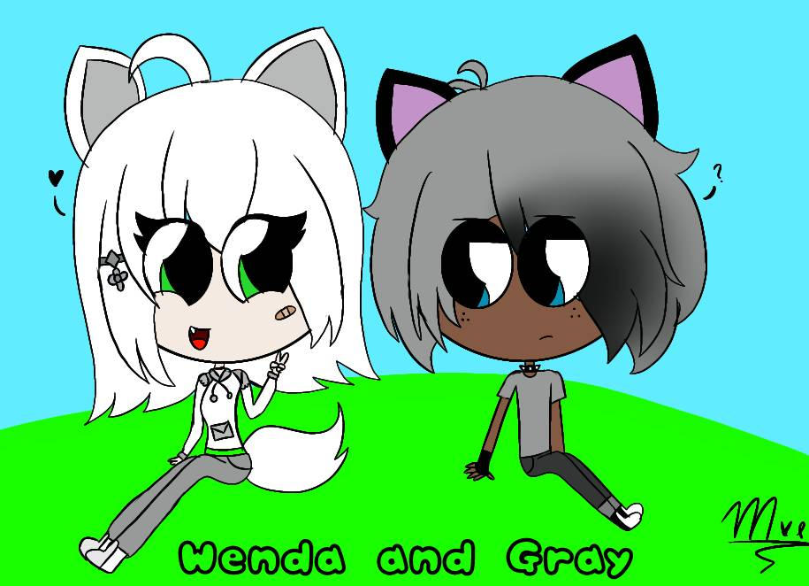 Wenda And Gray By HastuneMary On DeviantArt wenda-and-gray-by-hastunemary-on-deviantart