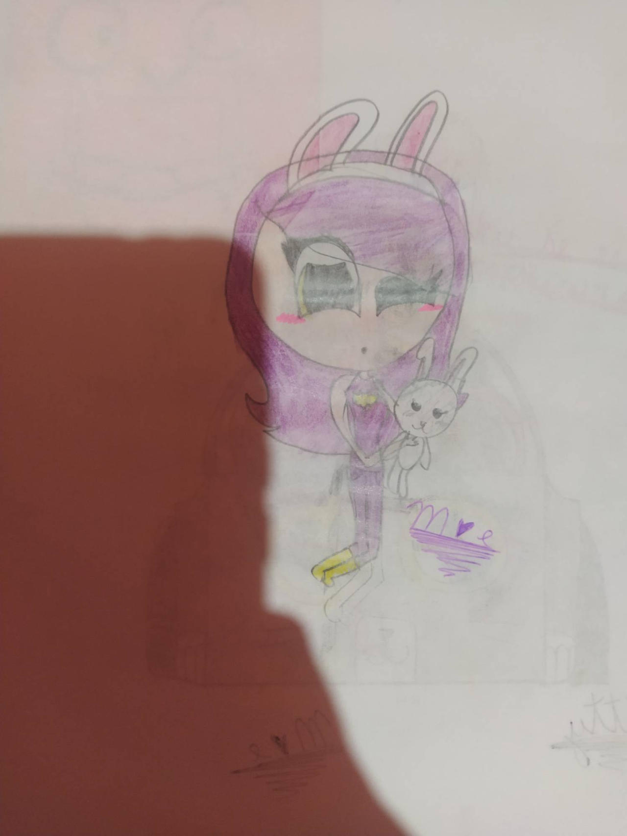 Dh Rabbit Bibi Bibi with a rabbit by HastuneMary on DeviantArt