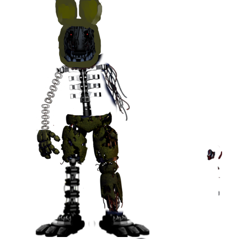 Ignited Springtrap (spring Bonnie) by amcameer on DeviantArt