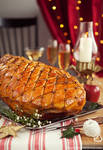Christmas Ham by peachjuice