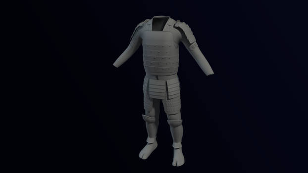 Samurai Armor - WIP 2