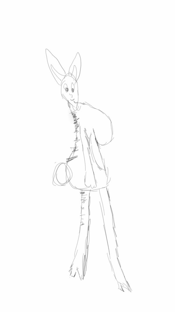Cross Hatching Rabbit CROSS HATCHING TECHNIQUE 3 by myah213 on DeviantArt
