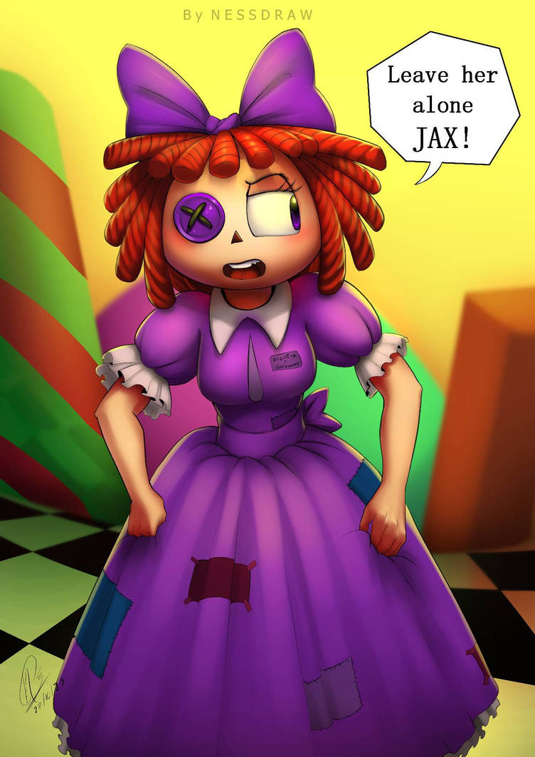 Ragatha fanart the amazing digital circus by Nessrpe on DeviantArt
