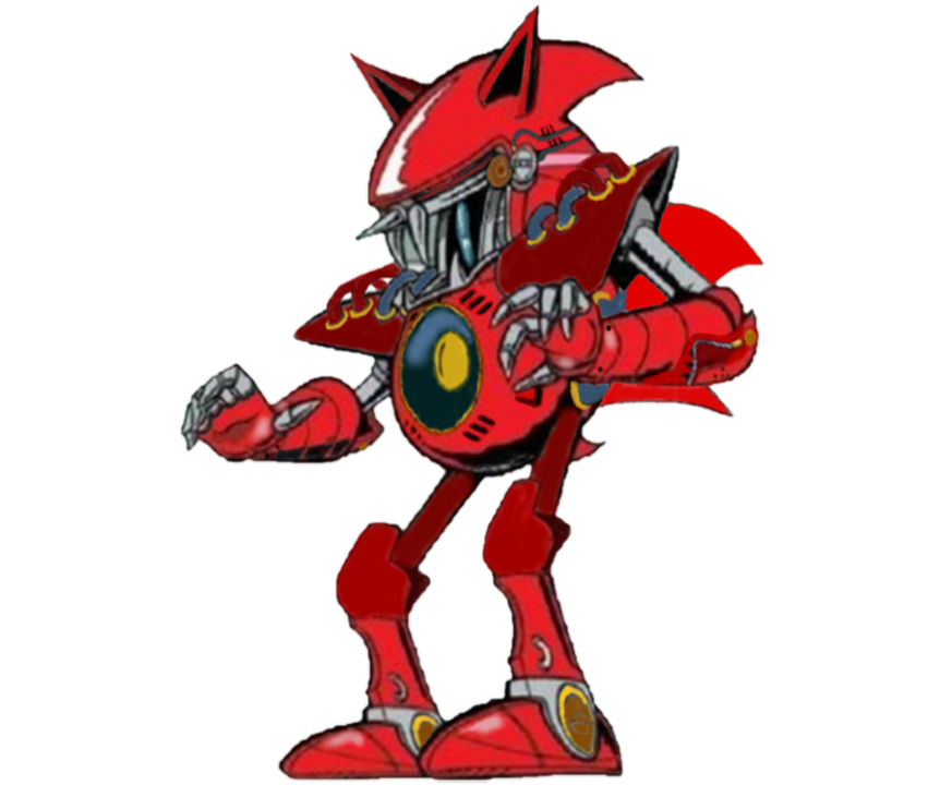 Super Neo Metal Sonic by moodyEquinox on DeviantArt