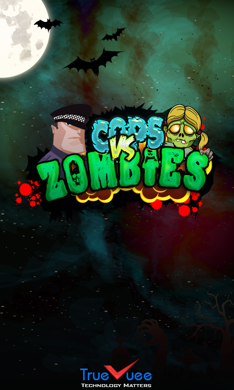 Cops vs. Zombies - Splash screen