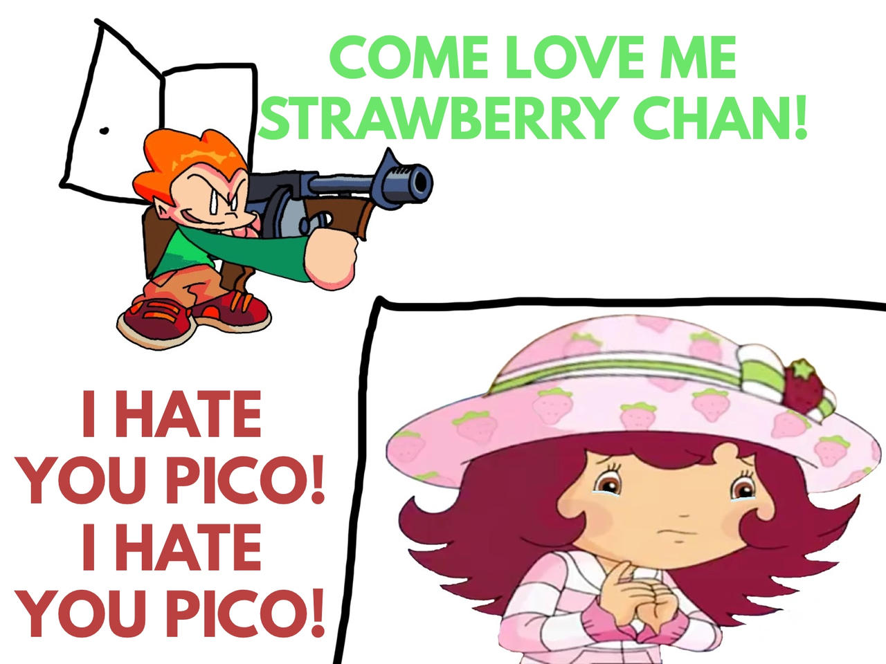 Strawberry Hates Picoberry By Angryobjects On Deviantart Strawberry Hates Picoberry By Angryobjects On Deviantart
