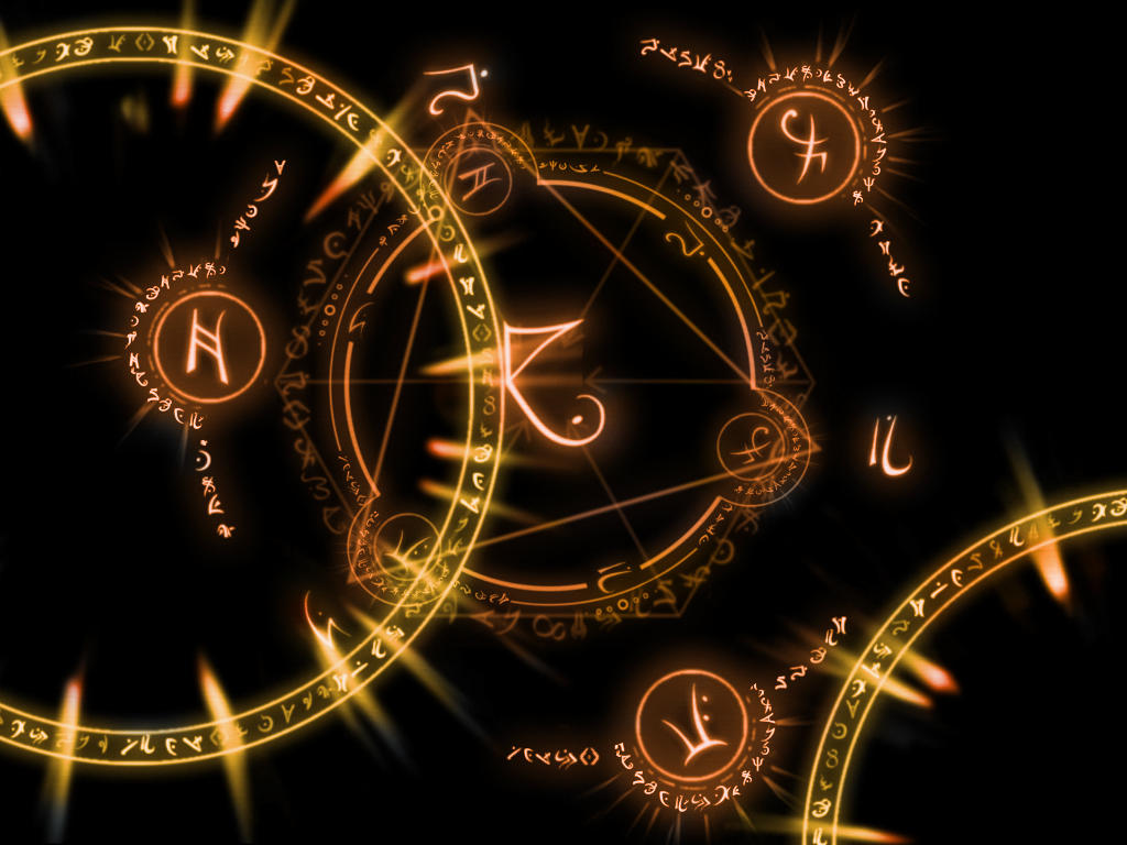 Arcane Circles Wallpaper by SoftPurple on DeviantArt