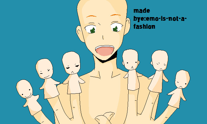 Hand Puppet Human Base finger puppet base by emo-is-not-a-fashion on DeviantArt