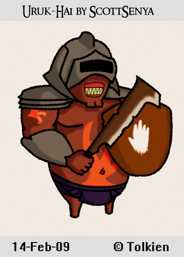 Urkai Uruk-Hai by scottsenya on DeviantArt
