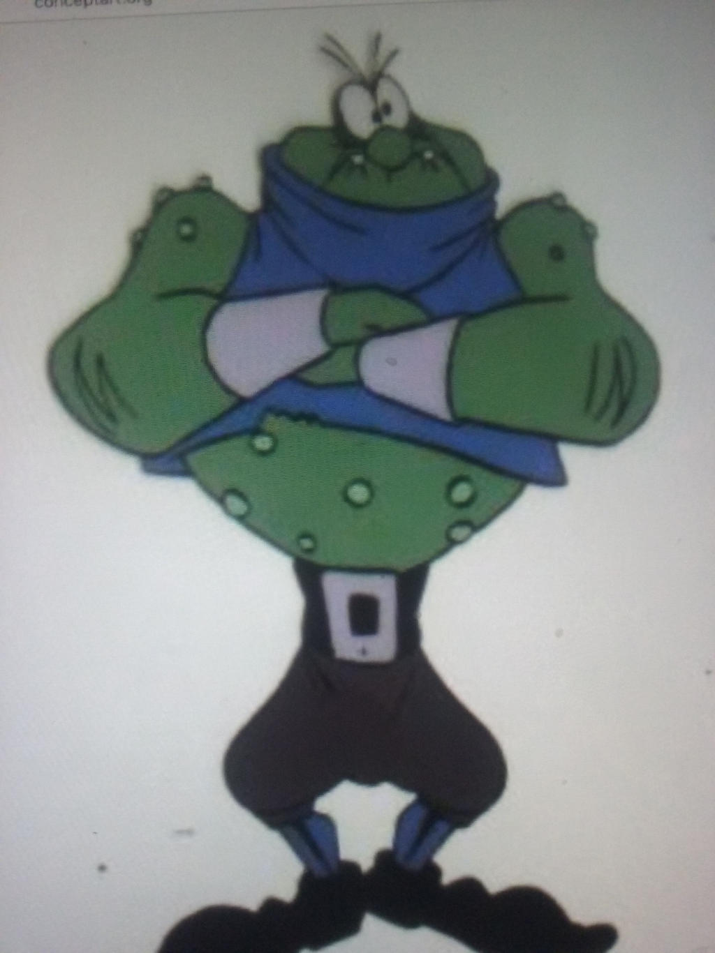 Squints The Frog by OhYeahCartoonsFan on DeviantArt