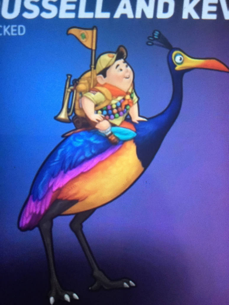 Russell Riding Kevin Russel and Kevin by OhYeahCartoonsFan on DeviantArt