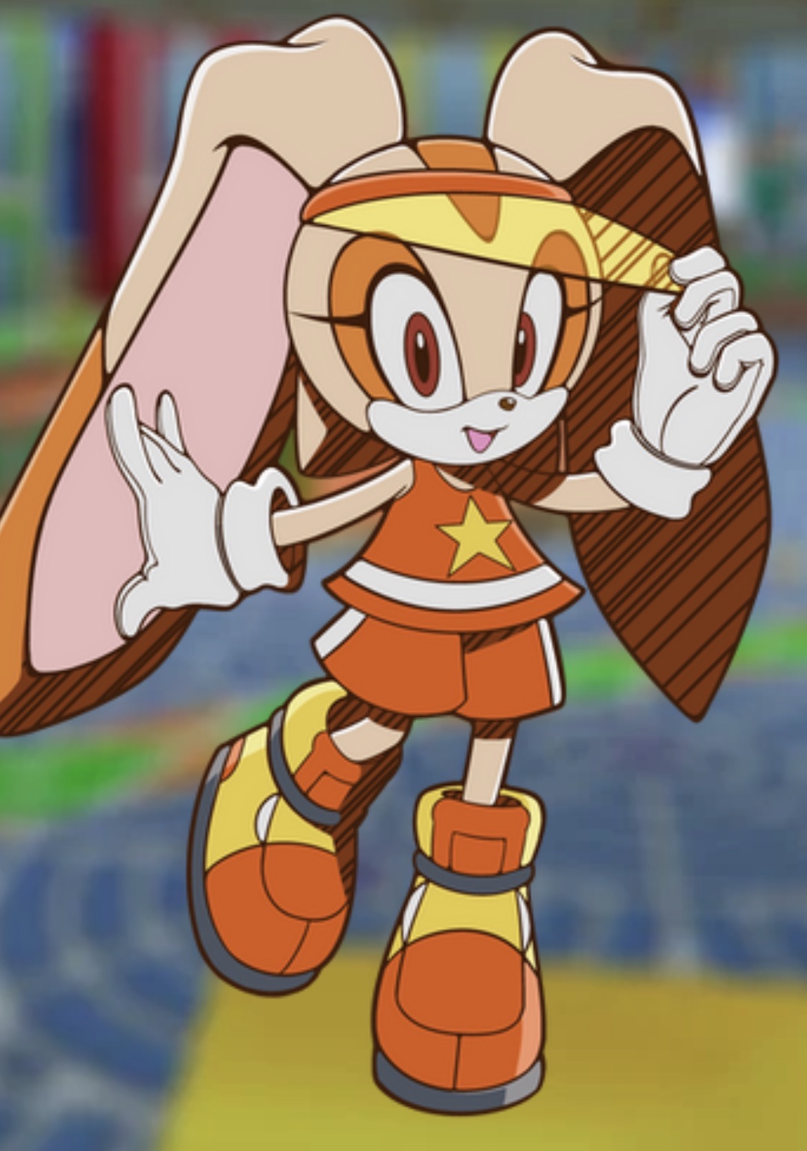 Cream The Rabbit Behind Back Cream the Rabbit by OhYeahCartoonsFan on DeviantArt